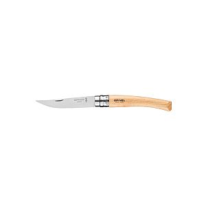 Σουγιάς Opinel Effile No.8 inox slim με λαβή από ξύλο Οξιάς [002558]
